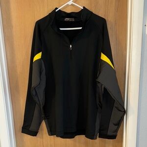 Nike Golf Black and Yellow Men's Jacket